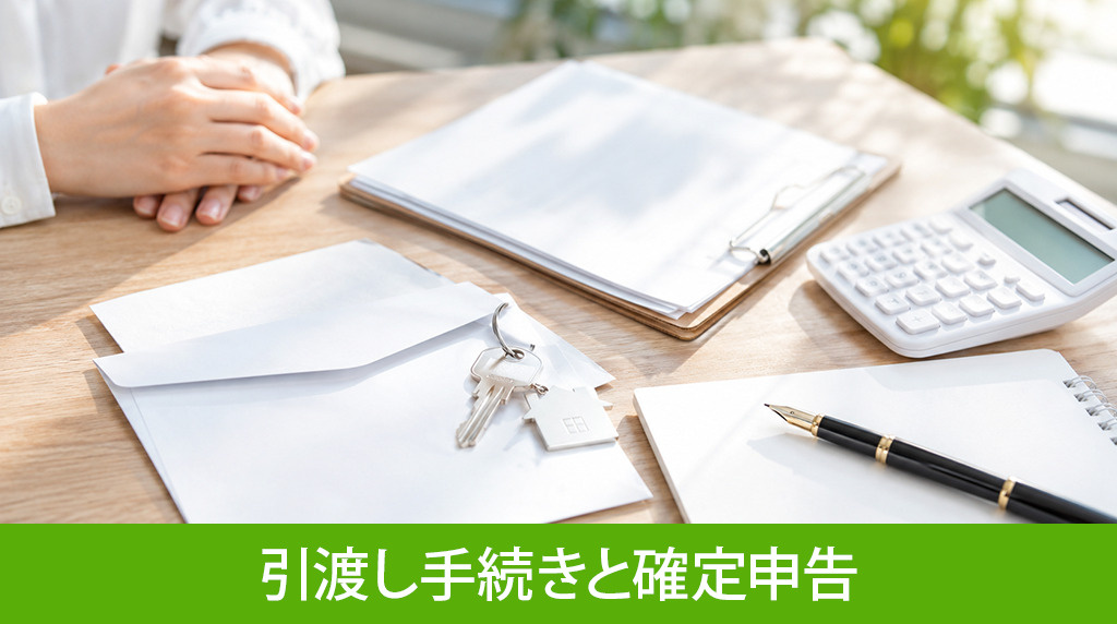 契約締結後の引渡し手続きと確定申告