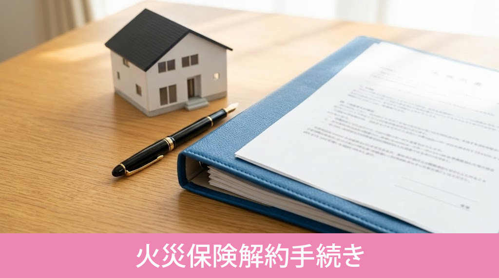 不動産売却時の火災保険解約手続き