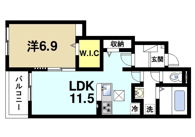 カーサ セレノの間取り図2