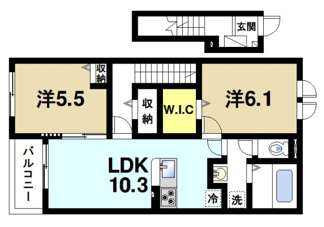 カーサ セレノの間取り図4