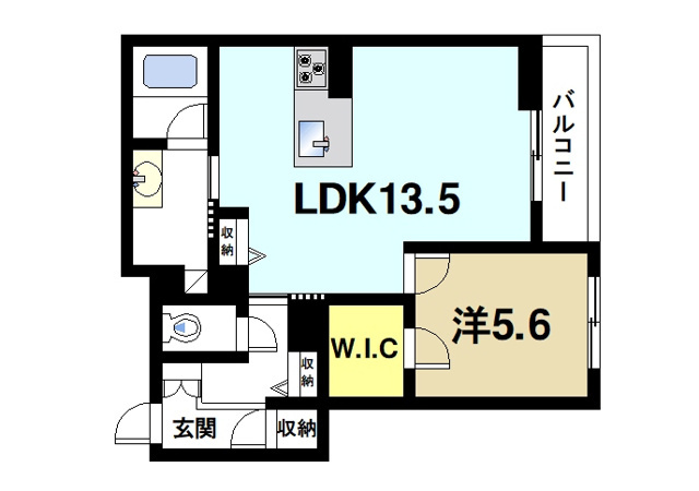 シャーメゾン フェリーチェの間取り図2