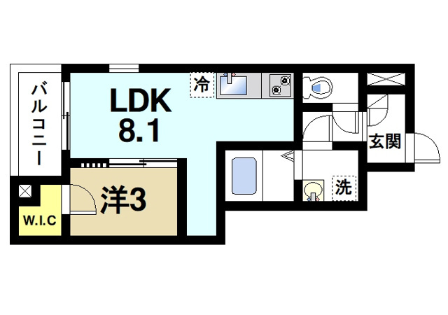 ジーメゾン奈良クレールの間取り図1