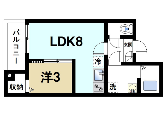 (仮称)ジーメゾン奈良大安寺の間取り図1