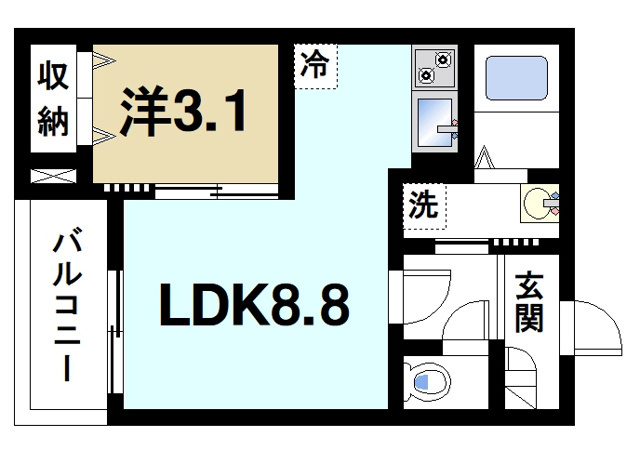 (仮称)ジーメゾン奈良大安寺の間取り図3