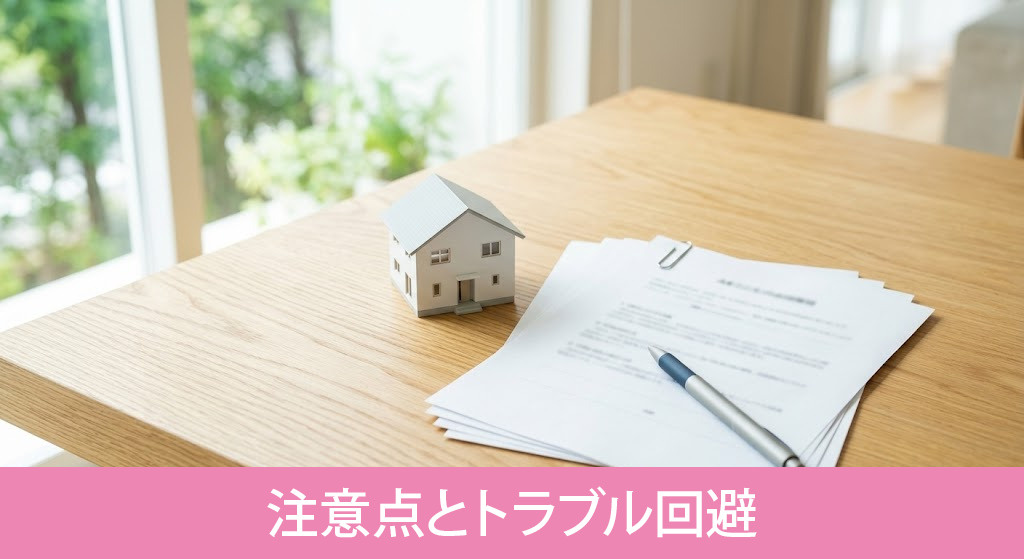 いらない家売却時の注意点とトラブル回避