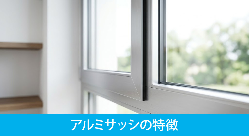 アルミサッシの特徴