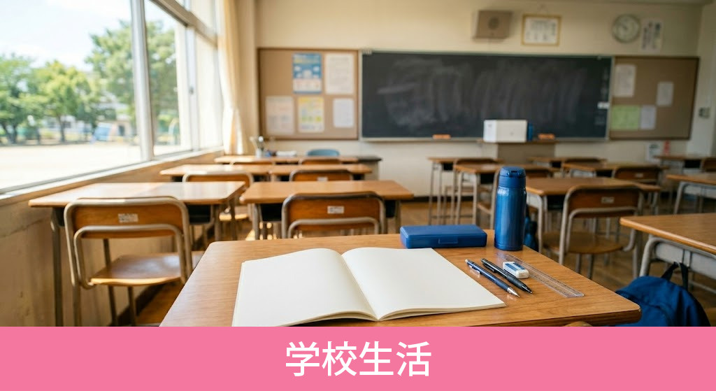 「尼崎市立園田中学校」の学校生活