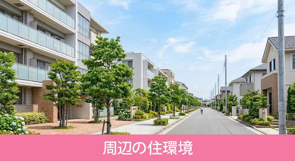 「尼崎市立園田中学校」の周辺の住環境