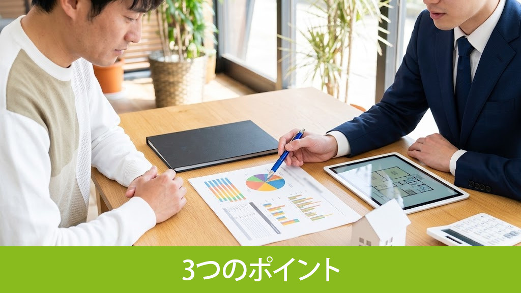 不動産査定書で確認すべき3つのポイント