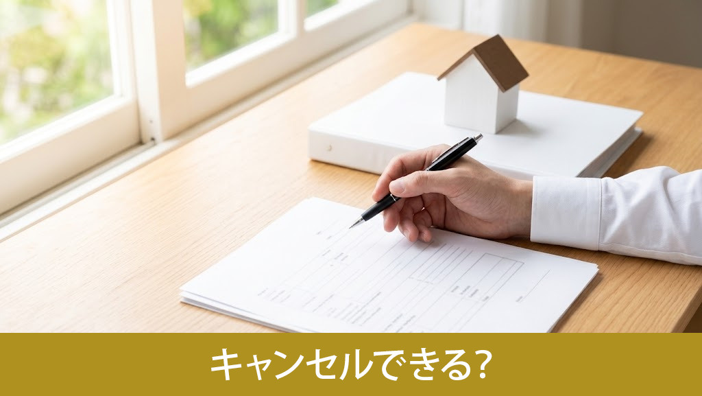 売却途中でキャンセルできる?