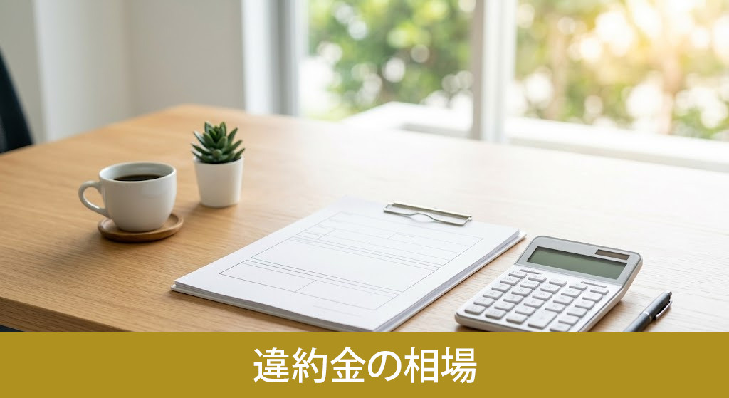 キャンセル時の違約金の相場