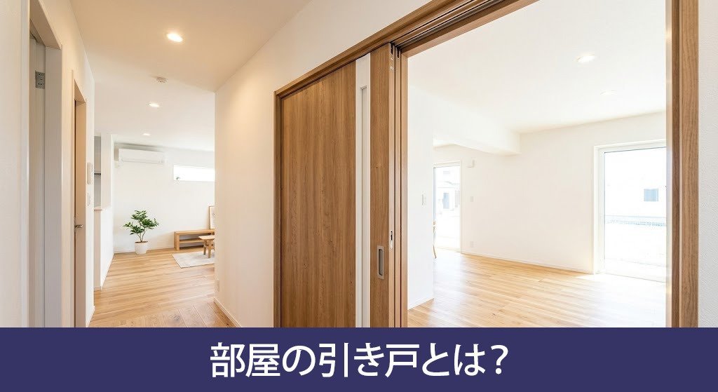 部屋の引き戸とは?