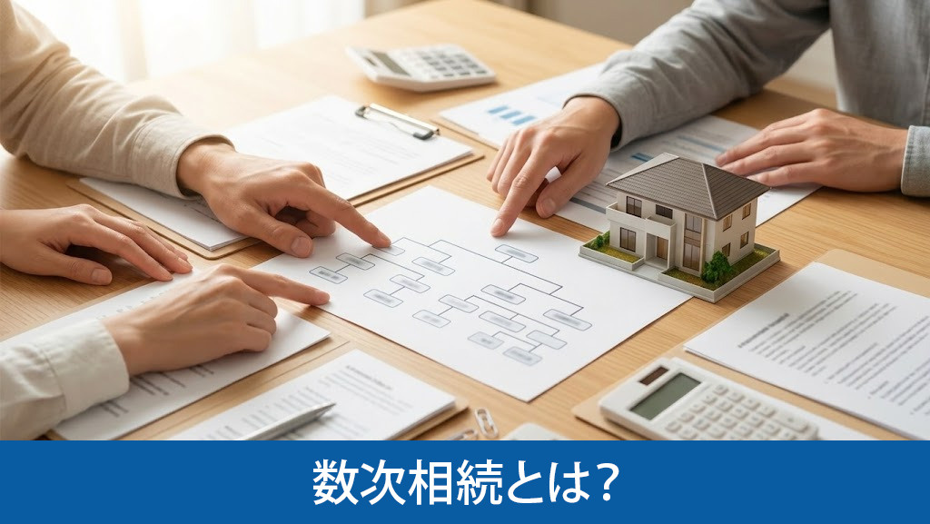 不動産相続で起きる数次相続とは?