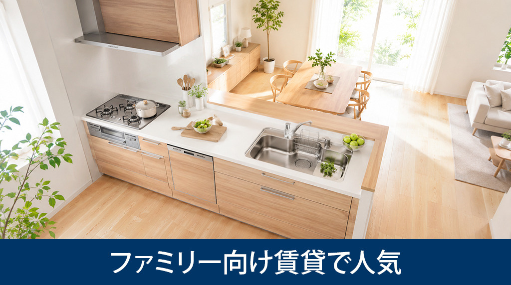 ファミリー向け賃貸で人気の安心・快適設備