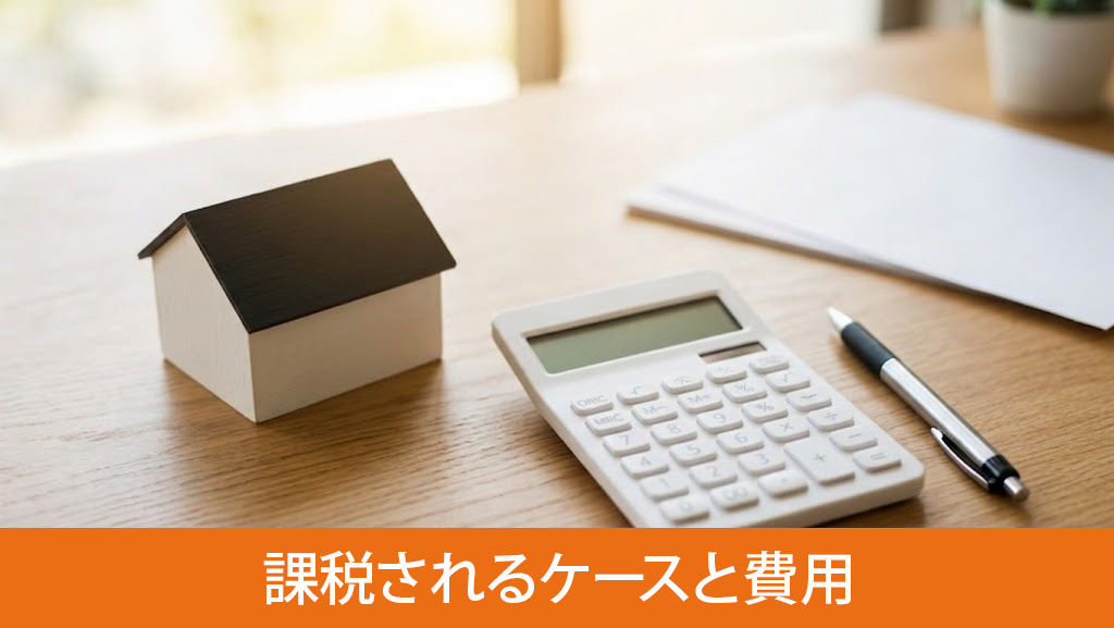 不動産売却で消費税が課税されるケースと費用