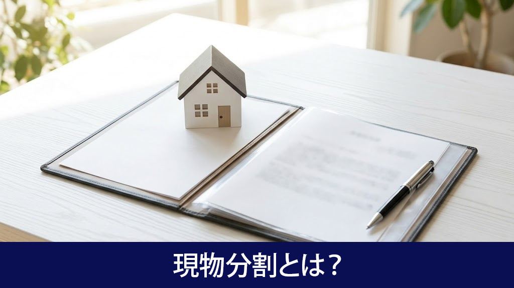 相続における現物分割とは?