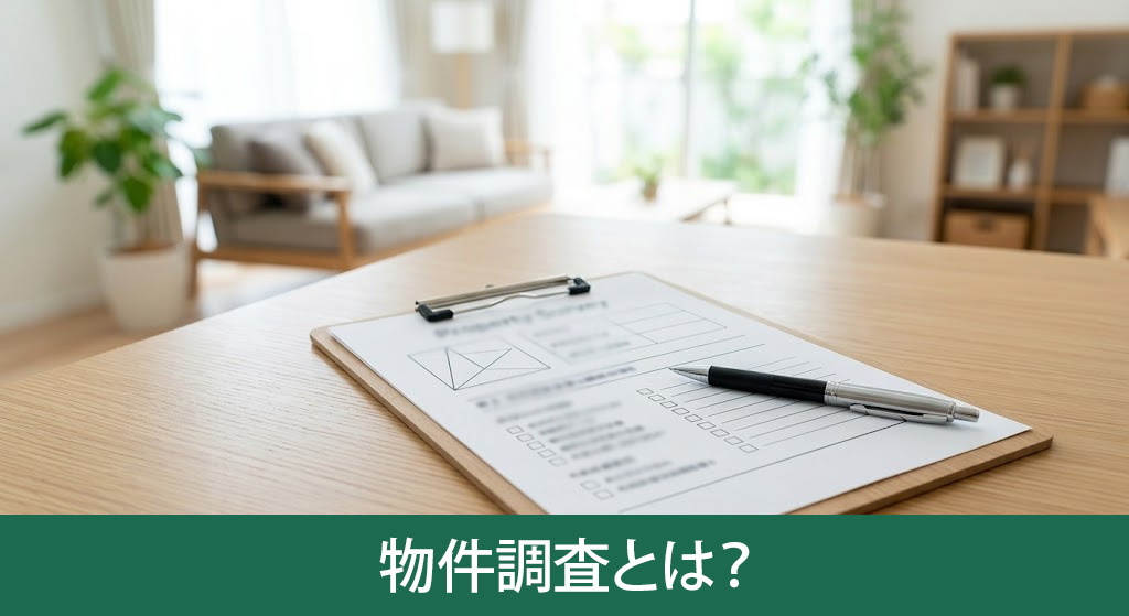 物件調査とは?
