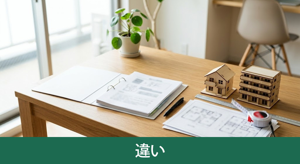 物件の種類によって変わる調査内容の違い