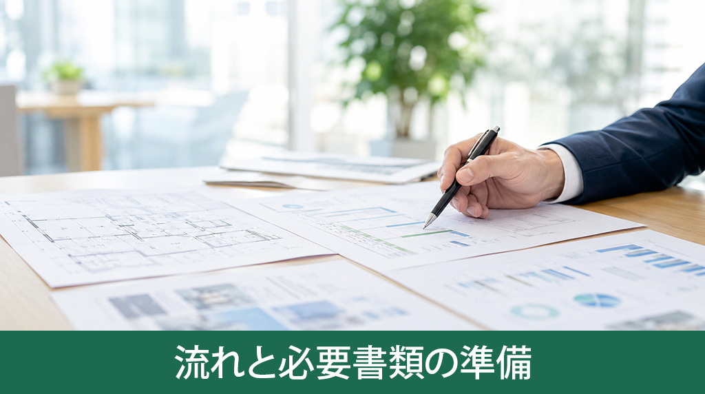 物件調査の全体的な流れと必要書類の準備