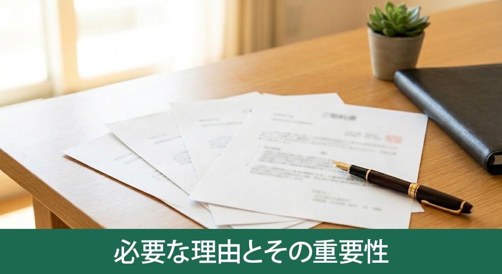 不動産売買契約書が必要な理由とその重要性
