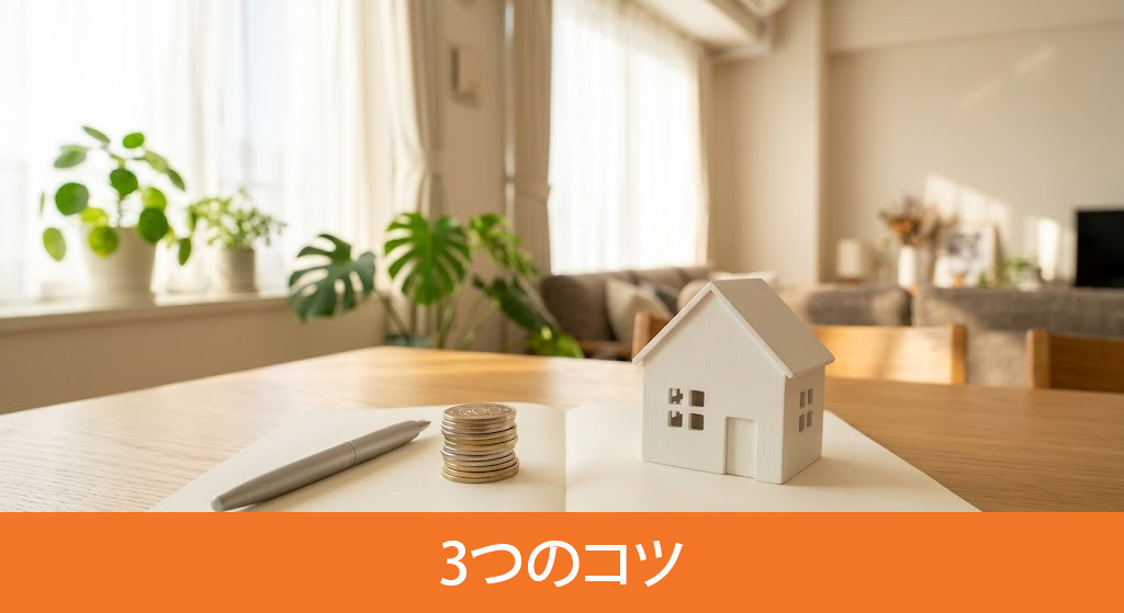 中古マンションの維持費を抑える3つのコツ