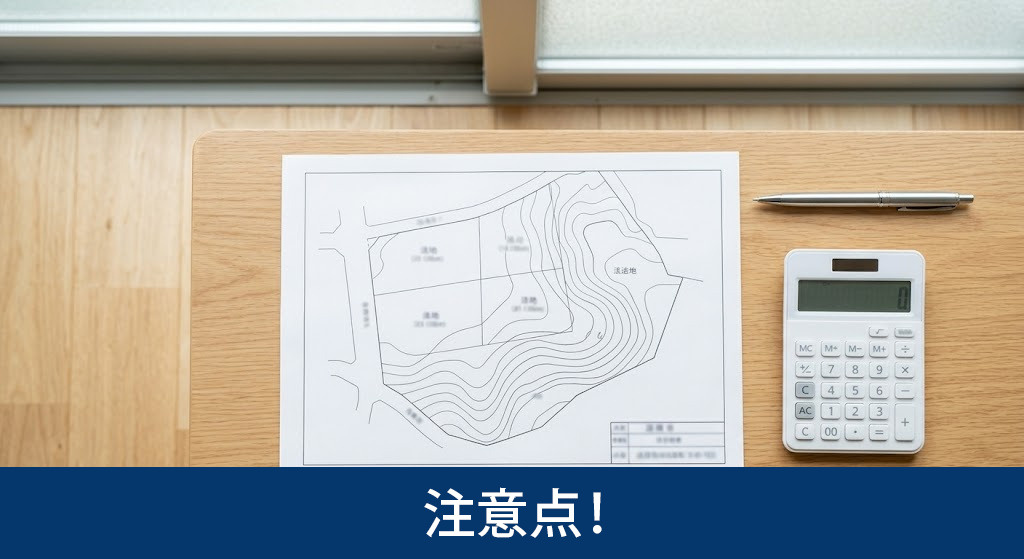 法地を購入する際の注意点!