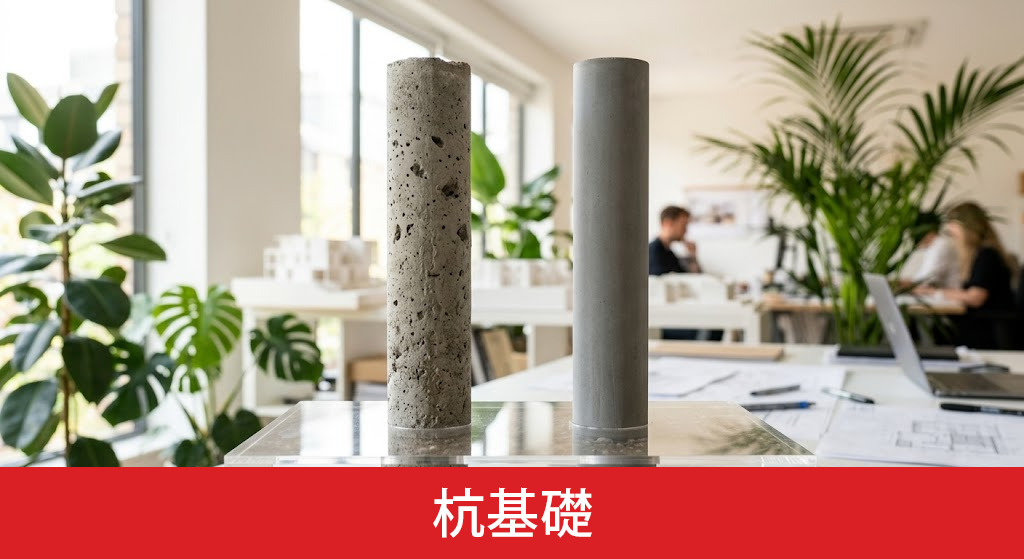 杭基礎の代表的な2つの工法とそれぞれの特徴