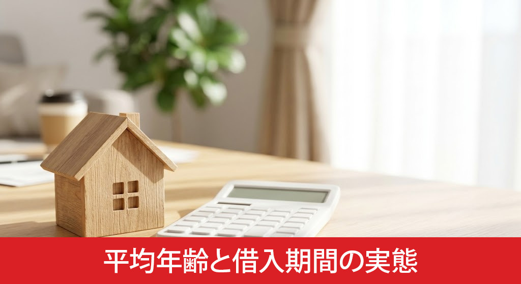 住宅ローン完済時の平均年齢と借入期間の実態