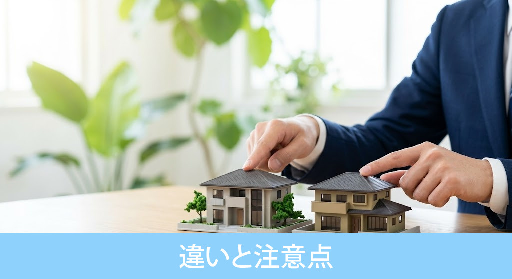 仲介と買取の違いと注意点