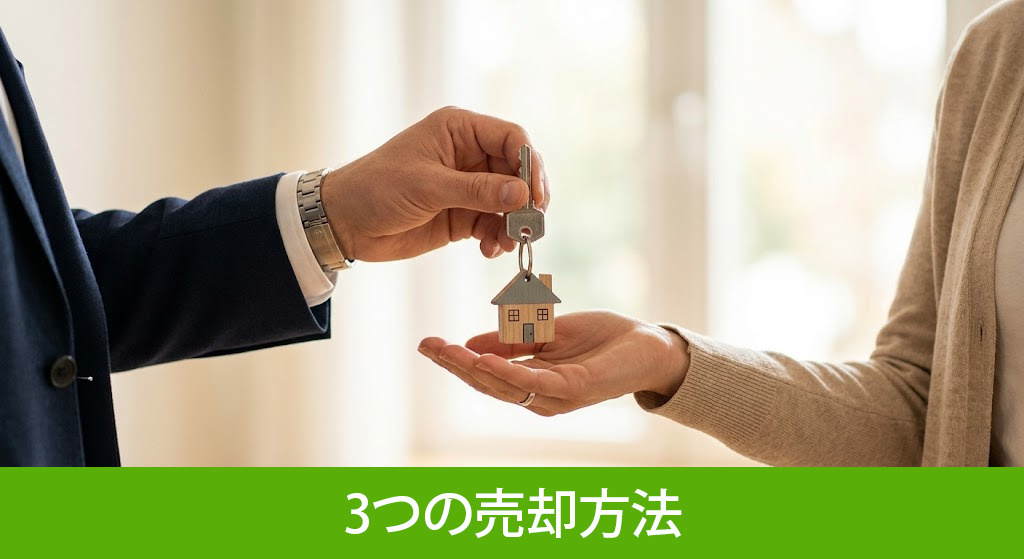 空き家を高値で手放すための3つの売却方法