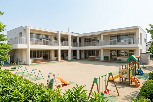 東大阪市にある「松葉幼稚園」の園生活