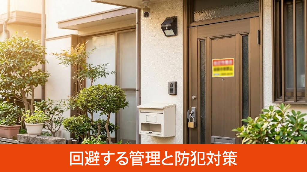空き家トラブルを回避する管理と防犯対策