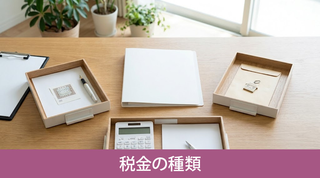 不動産売却にかかる税金の種類