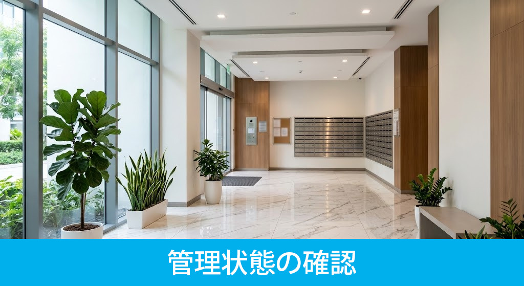 住み心地を左右するマンション管理状態の確認