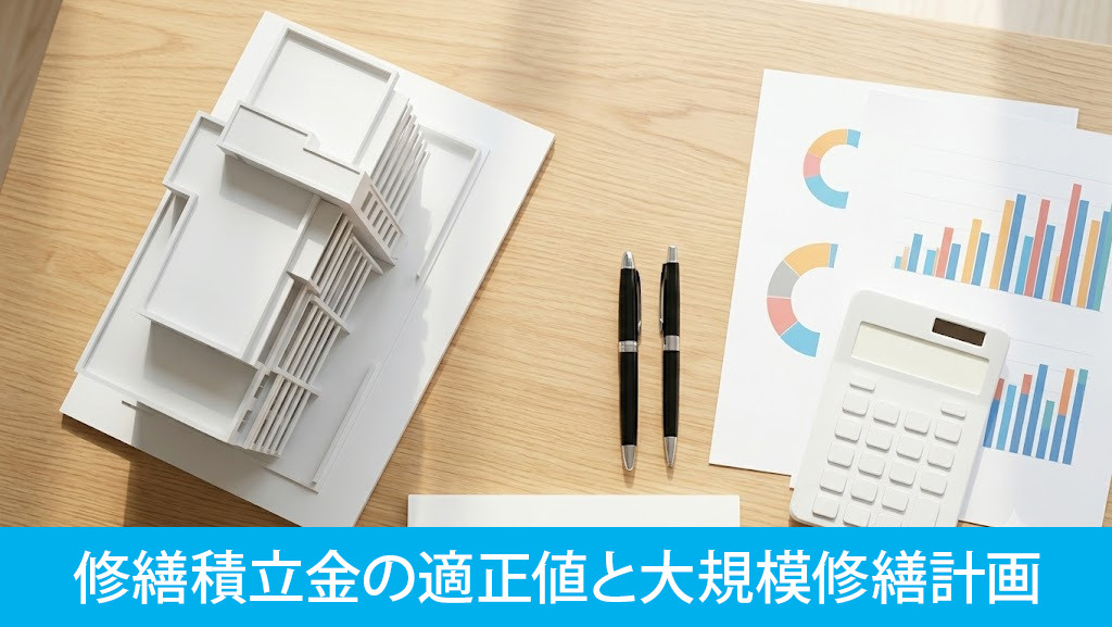 修繕積立金の適正値と大規模修繕計画の確認