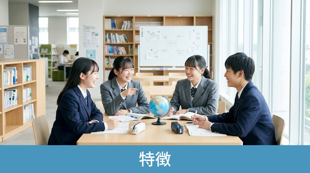 「愛知県立御津あおば高等学校」の特徴