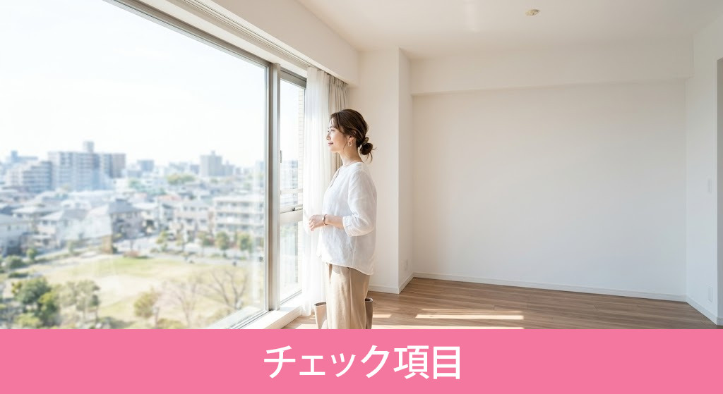 時間帯ごとに異なる内見時のチェック項目