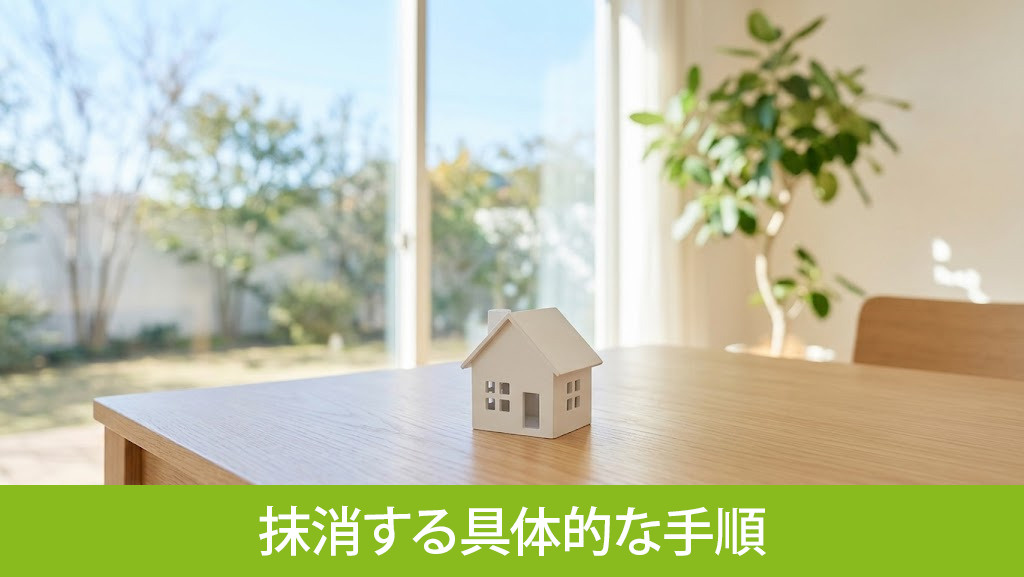 不動産の根抵当権を抹消する具体的な手順