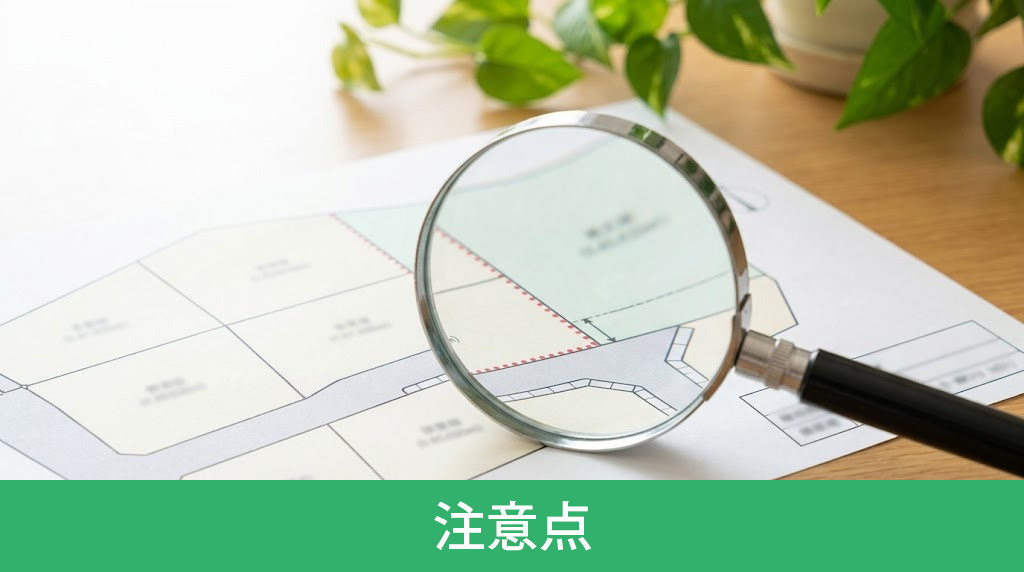 土地を半分にして売却する前に知るべき注意点