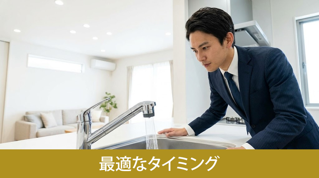 売却時のライフライン解約の最適なタイミング