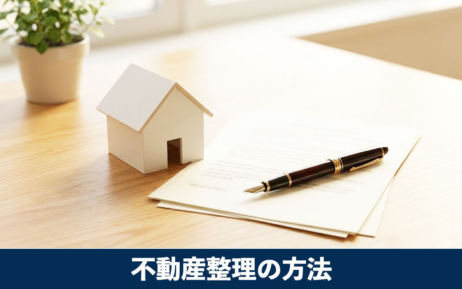 生前贈与や売却で進める不動産整理の方法