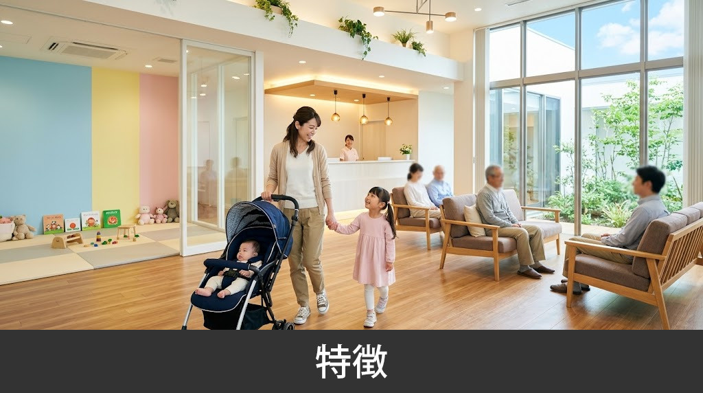 「合志かたやまこども歯科」の特徴