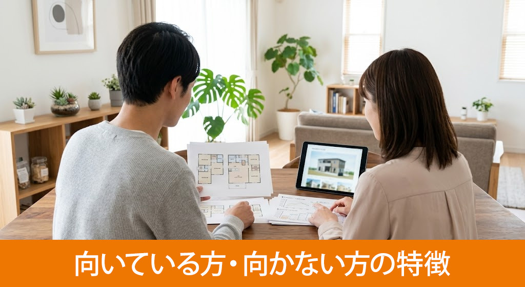 規格住宅に向いている方・向かない方の特徴
