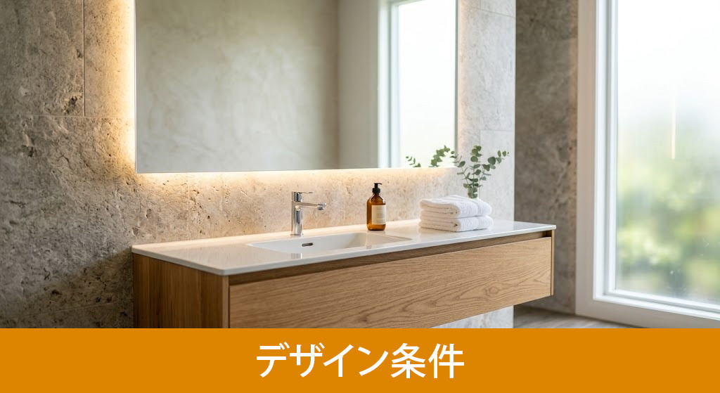 上質なホテルライク空間を叶えるデザイン条件