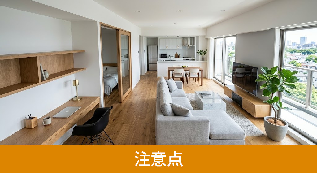 ホテルライクな間取り比較とリノベーションの注意点