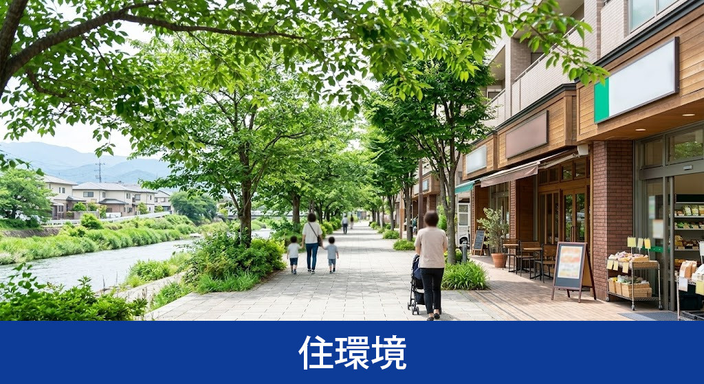 夙川駅周辺の住環境