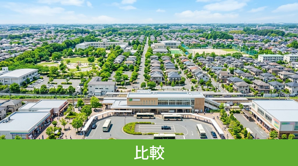 鴻巣市内の駅(鴻巣駅・北鴻巣駅・吹上駅)を比較