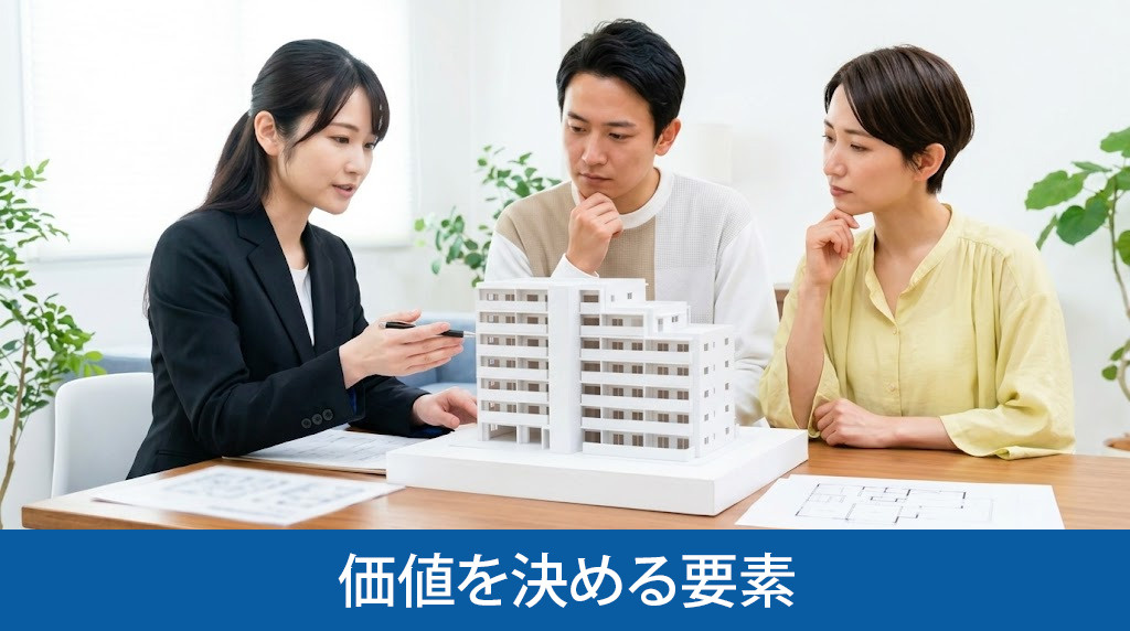 中古マンションの価値を決める要素