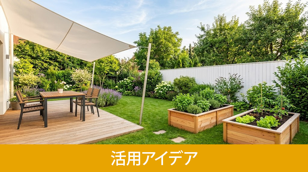 暮らしの質を向上させる庭の活用アイデア