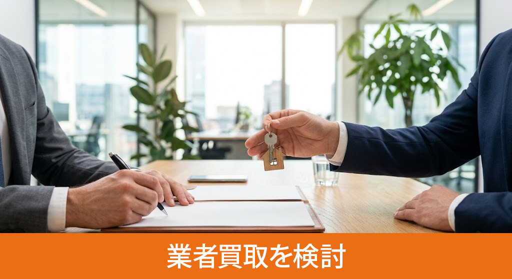 早期売却を目指すなら業者買取を検討しよう